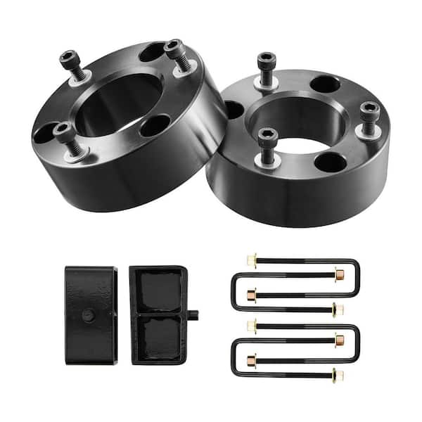 Suspension Leveling Kit 3 in. Front and 2 in. Rear for 2007-2023 Silverado/Sierra 1500 2WD/4WD, Includes Strut Spacers