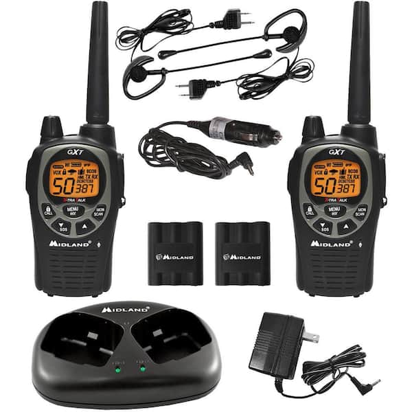 Midland X-TRA TALK GMRS 2-Way 36-Mile 50 Channel Radios (2-Pack)