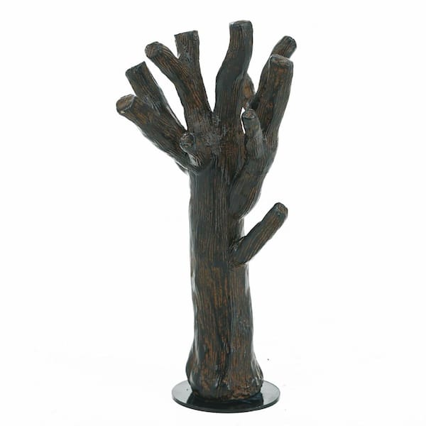 A & B Home Polyresin Tree Statuary - 4.7 in. x 4.7 in. x 8 in. - Brown