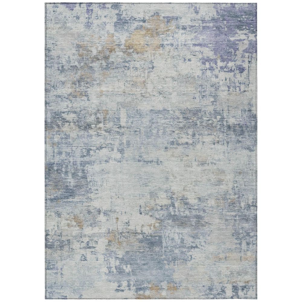 Chantille Machine Washable Indoor/Outdoor Abstract ACN2371 Sky 10 ft. x 14 ft. Area Rug price history on PriceWatchPro