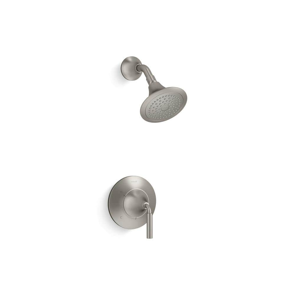 Tone 1-Handle Shower Faucet Trim Kit in Vibrant Brushed Nickel (Valve Not Included) price history on PriceWatchPro