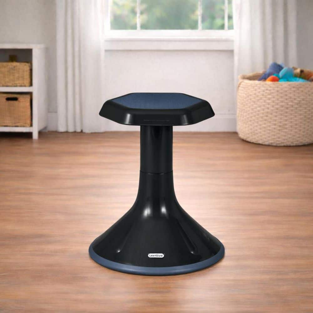 Assist Stool ブラック LEARNITURE 18 in. H Black Backless Plastic