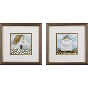 Victoria Farmhouse by Unknown Wooden Wall Art (Set of 2)