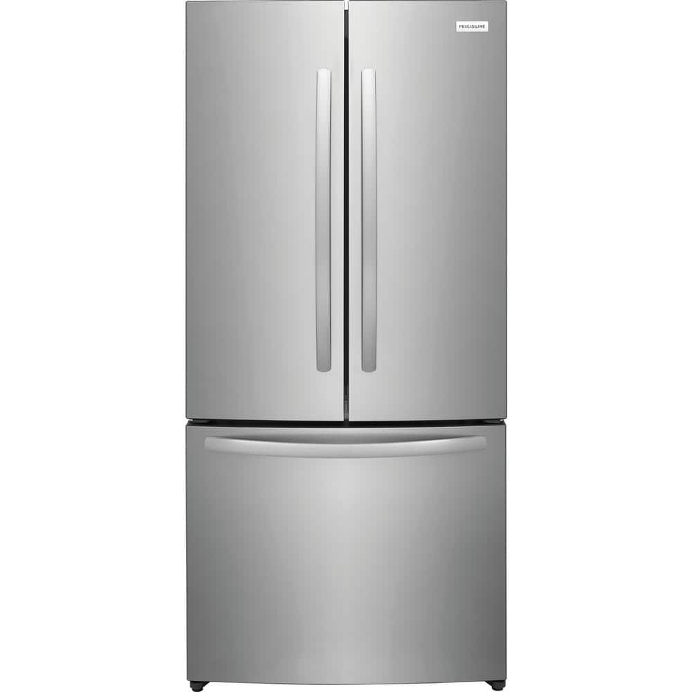 Frigidaire 17.6 Cu. Ft. Stainless Steel French Door Refrigerator with Ice Maker