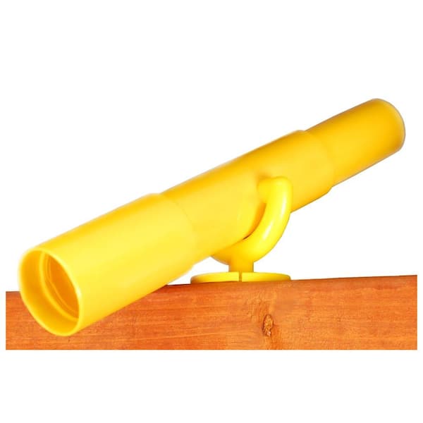 Gorilla Playsets Play Telescope with Mounting Bracket in Yellow