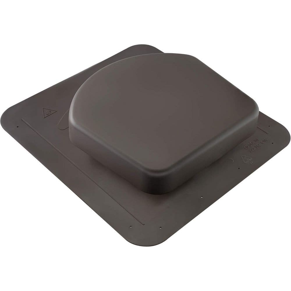 Upper Roof Exhaust Vent, 50 sq. in. (Brown)
