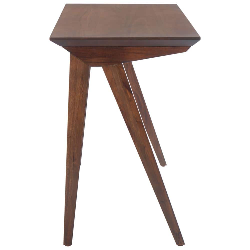 Asymmetrical A-Frame Walnut Writing Desk - 46"
