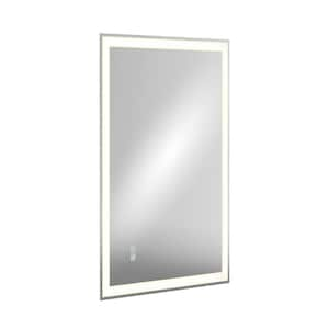 Sofia 23 in. W x 31.5 in. H Rectangular Defog 3 CCT Frameless Integrated LED Wall Bathroom Vanity Mirror