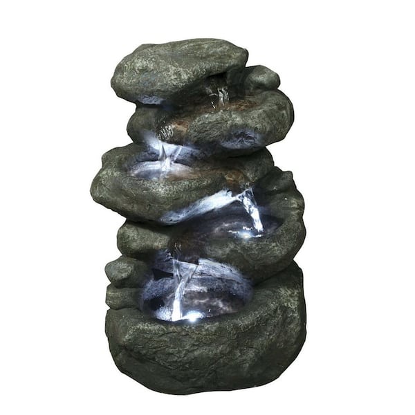 HI-LINE GIFT LTD. 5 Level Rocks Fountain