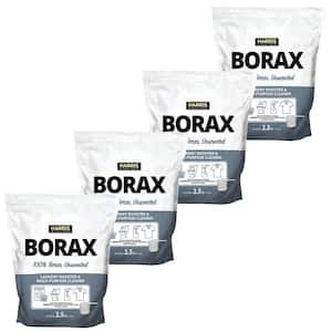 2.5 lbs Unscented Borax Laundry Booster & Multi-Purpose Cleaner (4-Pack)