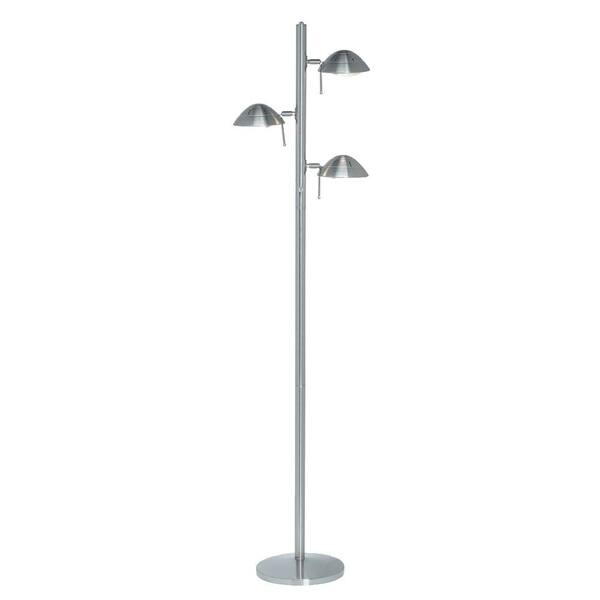 Illumine Designer Collection 68 in. Steel Floor Lamp
