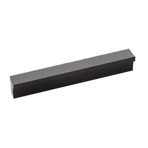 Streamline 3 in. (76 mm) Flat Onyx Cabinet Pull (10-Pack)