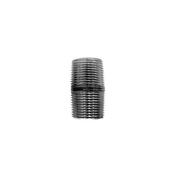 STZ 3/4 in. x 1-1/2 in. Black Steel Nipple