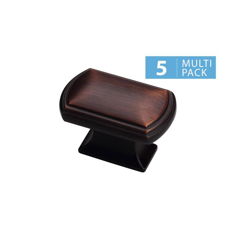 Sapphire Bolt 1 in. Modern Knob (5Pack) SP3181KORB5 The