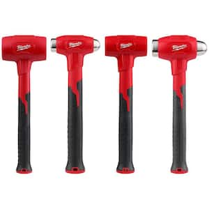 48 oz., 16 oz., 28 oz., and 32 oz., Dead Blow Hammer Kit (4-Piece)