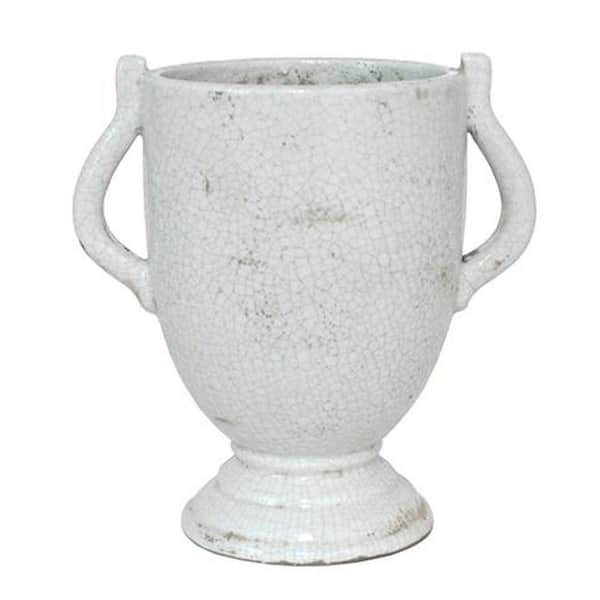 Unbranded Sassari Antique White Small Vase