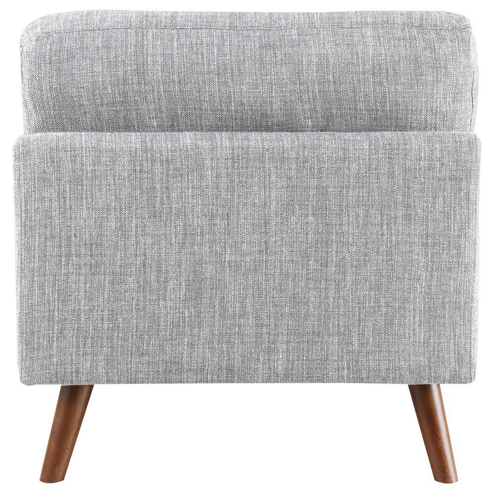 Churchill 32.75" Gray Manufactured Wood Modular Armless Chair