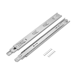 16 in. (400 mm) Stainless Steel Full Extension Side Mount Ball Bearing Drawer Slides, 1-Pair (2-Pieces)
