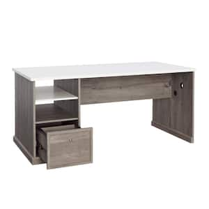 HomeVisions Mystic Oak Craft Desk