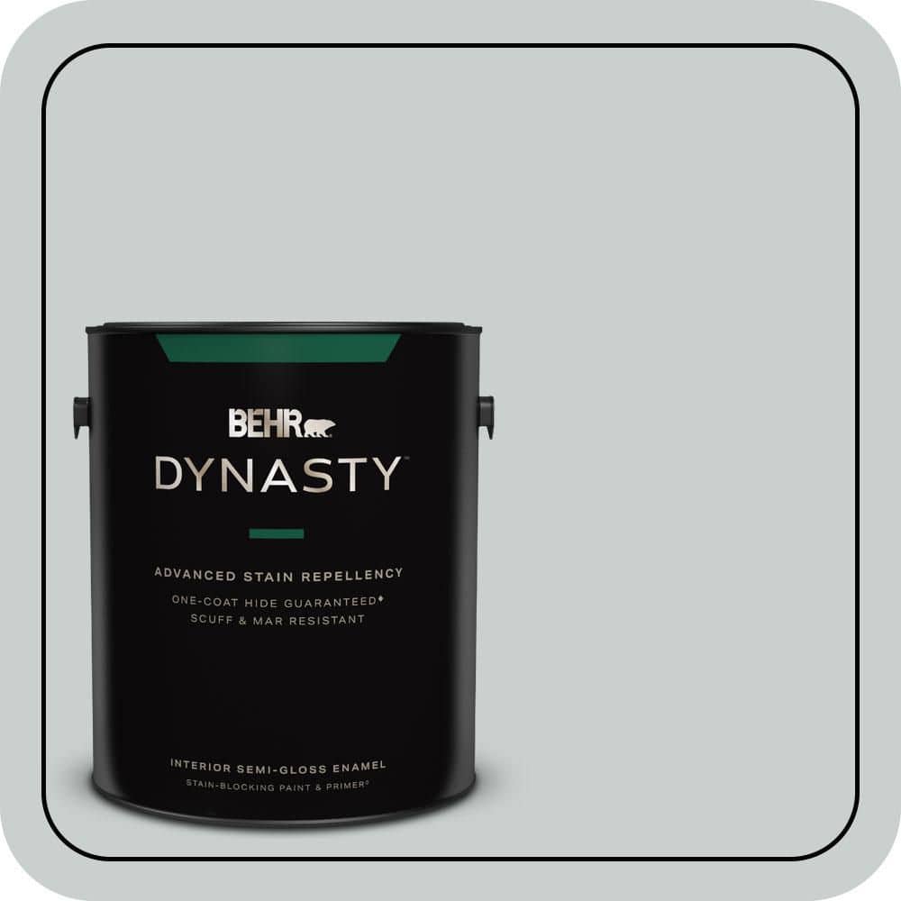 1 gal. #PPF-17 Foggy Morn Semi-Gloss Enamel Interior Stain-Blocking Paint & Primer price history on PriceWatchPro