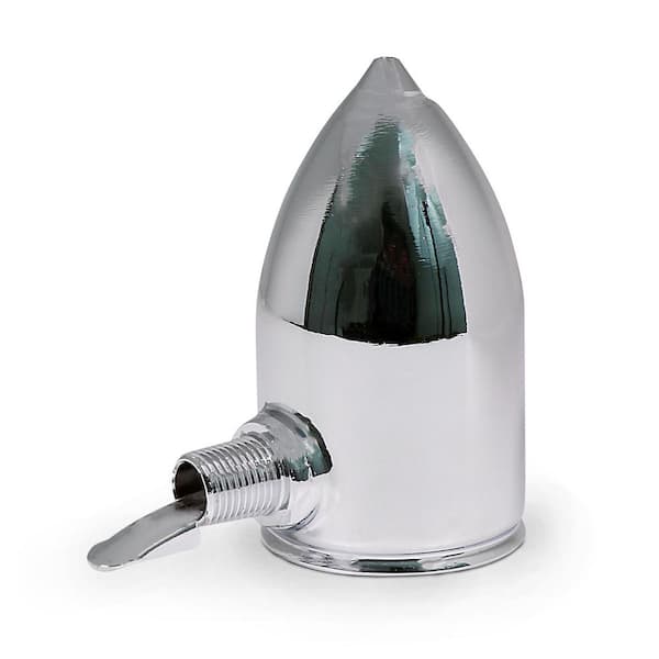 PLUMBFLEX 1/8 in. Chrome Angle Steam Air Vent Radiator Valve