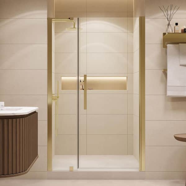 OVE Decors Pasadena 45 7/16 in. to 47 3/8 in. W x 72 in. H Pivot