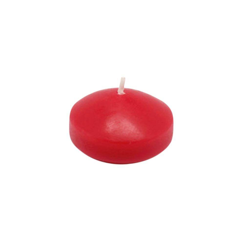 UPC 858620002450 product image for Zest Candle 1.75 in. Red Floating Candles (24-Box) | upcitemdb.com