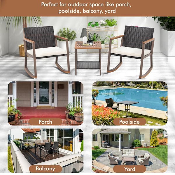 Dining Sets Chaise Beru00e7ante Extu00e9rieur Multicolor Acapulco