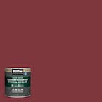 8 oz. #SC-112 Barn Red Solid Color Waterproofing Exterior Wood Stain and Sealer Sample