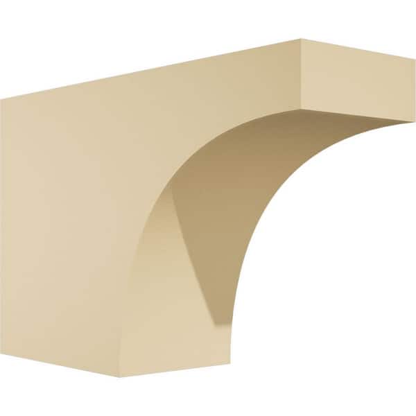 Ekena Millwork Standard Huntington 5 in. W x 10 in. H x 16 in. D Signature Urethane Rafter Tail Outlooker