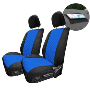 Neoprene Waterproof 47 in. x 1 in. x 23 in. Custom Fit Seat Covers For 2018-2023 Jeep Wrangler JL 4DR Front Set