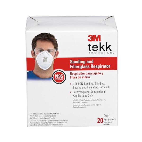 3M Sanding and Fiberglass Respirator (20-Pack)