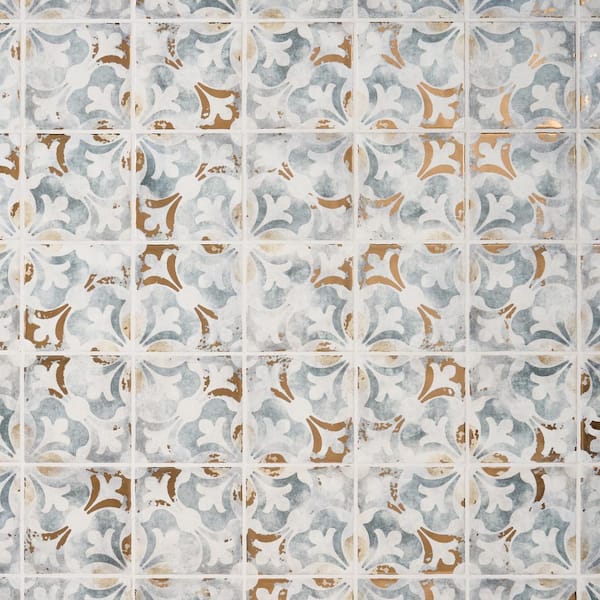 Ivy Hill Tile Paula Purroy Catalan Bossa 5.11 in. x 5.11 in. Matte Ceramic Wall Tile (6.02 sq. ft./Case)