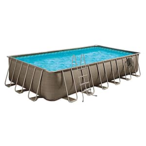 Pool Central 16 in. In-Ground Pool Cover Reel System with