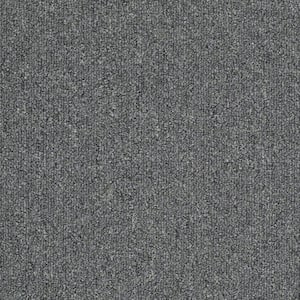 Soma Lake - Graphite - Gray 14 oz. SD Olefin Berber Installed Carpet