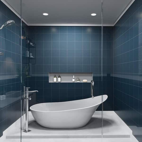 Monocolor Premium Noche 7-7/8 in. x 7-7/8 in. Ceramic Floor and Wall Tile (11.25 sq. ft. /Case)