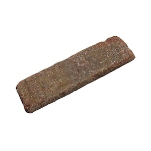 Sample Columbia Street 7.625 in. x 2.25 in. x 0.5 in. Genuine Clay Thin Brick (3-Piece)