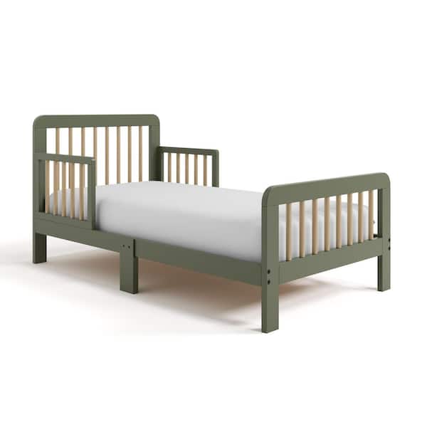 Pasadena Olive with Driftwood Toddler Bed