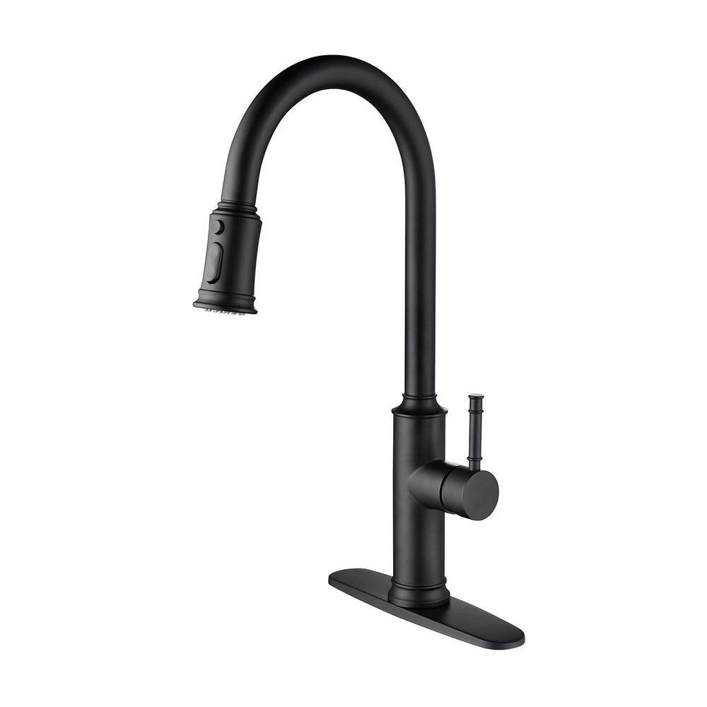 Kitchen Faucet with Pull Out Sprayer, Single Handle High Arc 360° Swivel Sink Faucet price history on PriceWatchPro