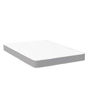 Little Seeds Moonglow 6 in. Reversible Bonnell Coil Mattress, Full