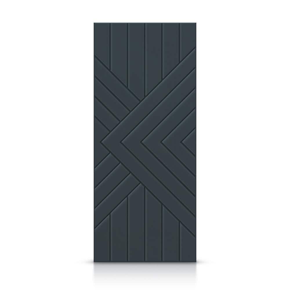 36 in. x 80 in. Hollow Core Charcoal Gray Painted Composite MDF Interior Door Slab price history on PriceWatchPro