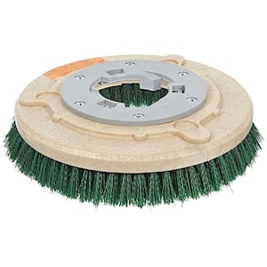 Mal-Grit 12 Inch Grit Rotary Brush with Clutch Plate - General