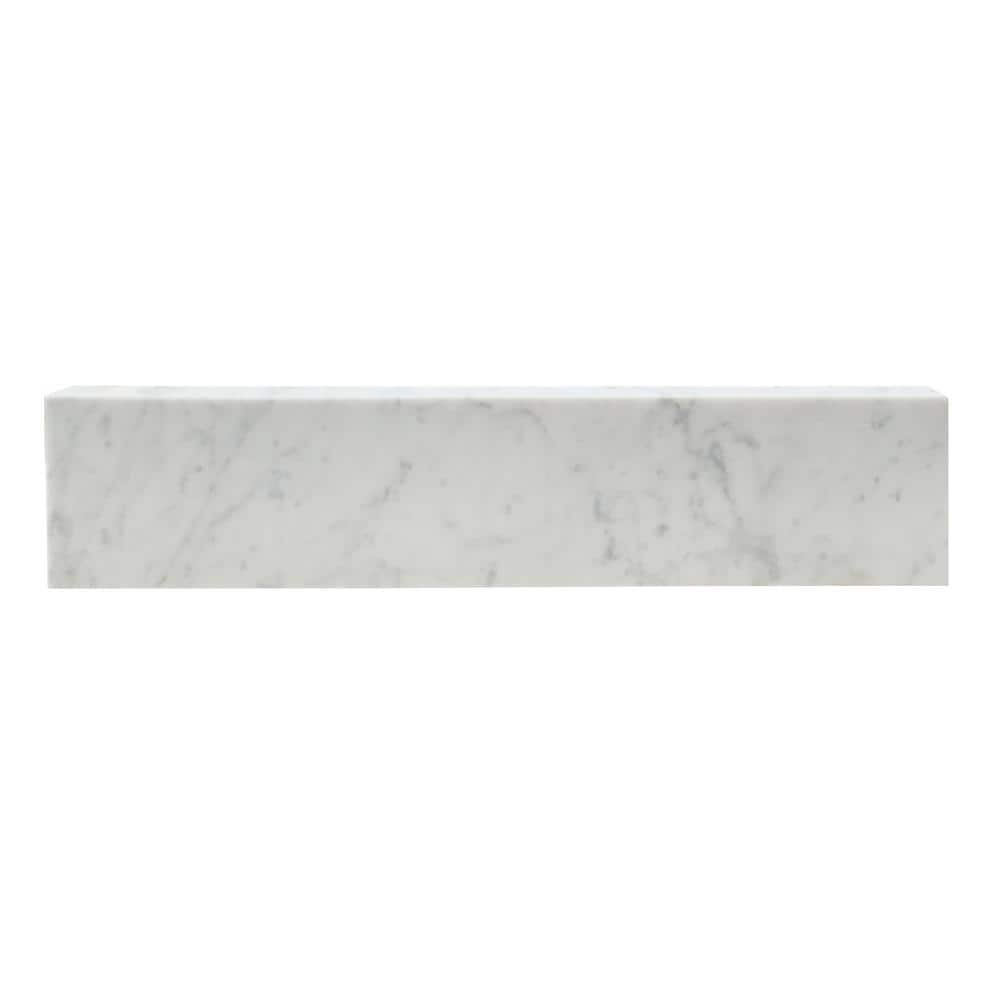 Bestview 4-in H x 20.5-in L Beige/Polished Granite Bathroom Side Splash Bestview 4-in H x 20.5-in L Beige/Polished Granite Bathroom Side Splash
