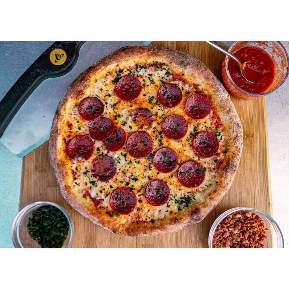 Versa 16 Black Stainless Steel Outdoor Gas Pizza Oven