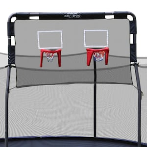 Skywalker Trampolines 15 ft. Trampoline Double Basketball Hoop Accessory