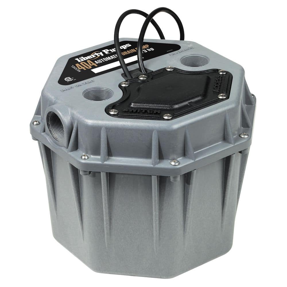 404-Series 1/3 HP 115-Volt Submersible Compact/Low Pump with 2 in. Discharge price history on PriceWatchPro