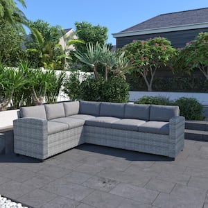 Clart Wicker Patio Conversation Set Ideal for Outdoors