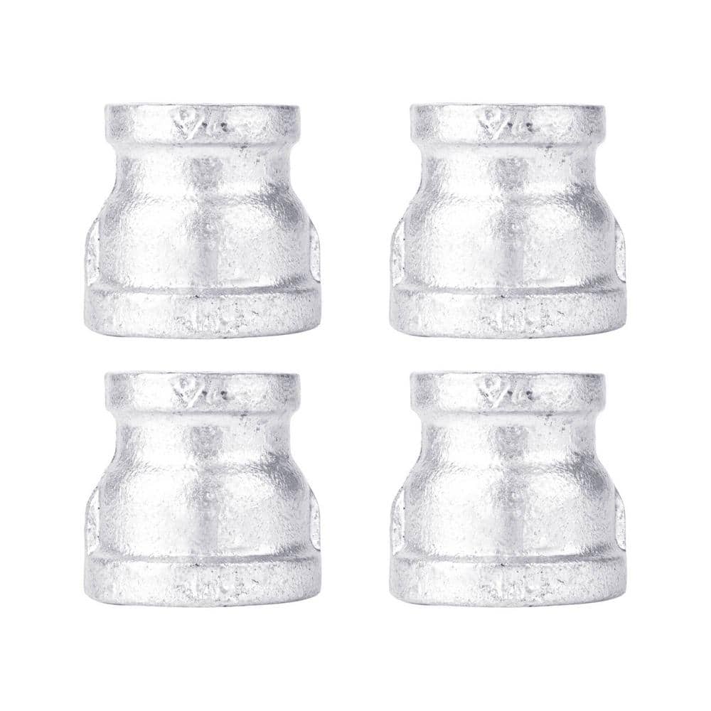 1 in. x 1/2 in. Galvanized Iron FPT x FPT Reducing Coupling Fitting (4-Pack) price history on PriceWatchPro