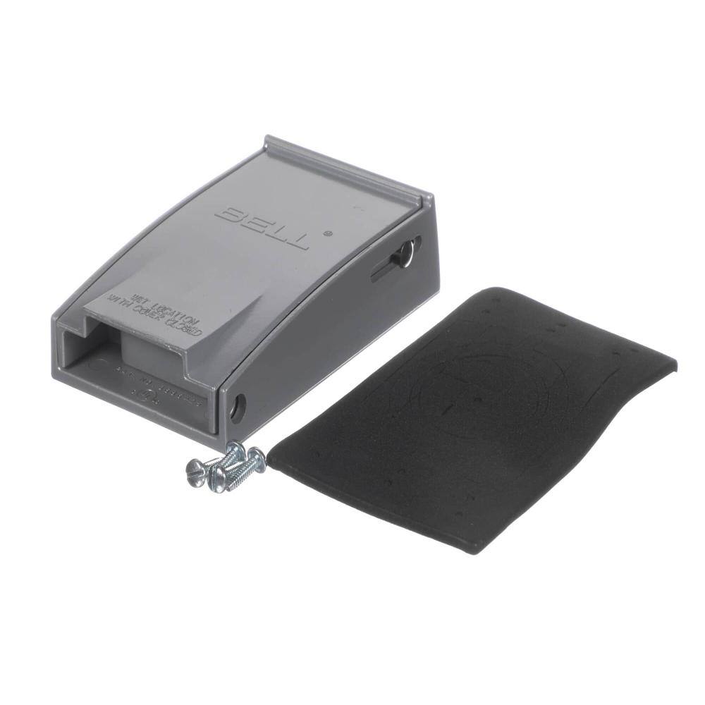 Single Receptacle Cover Kit, Vertical, Weatherproof 469215