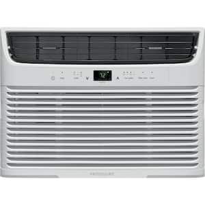 6,000 BTU 115V Window Air Conditioner Cools 250 Sq. Ft. with Remote Control in White